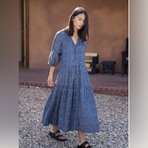 Apiece Apart Mitte Maxi Floral Dress